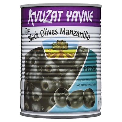 Kvuzat Yavne Olives vertes sures fendues casher 540 g, 1,20 $/100g