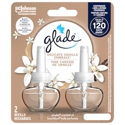 PlugIns Scented Oil Air Freshener 2 Refills, Delicate Vanilla Embrace