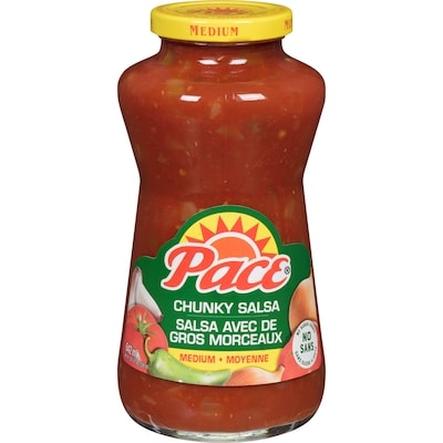 Pace Salsa, Thick Chunky Medium 642 ml, $0.94/100ml