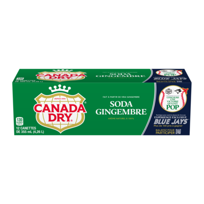 Canada Dry Soda Gingembre 12x355.0 ml, 0,20 $/100ml