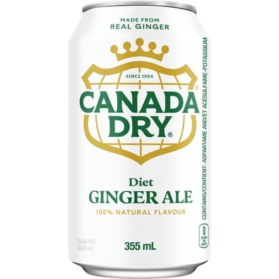 Canada Dry Diet Ginger Ale  12x355.0 ml, $0.18/100ml