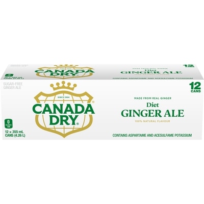 Canada Dry Diet Ginger Ale  12x355.0 ml, $0.19/100ml