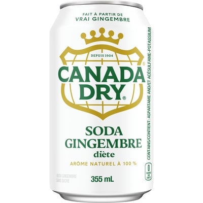 Canada Dry Soda gingembre diète 12x355.0 ml, 0,19 $/100ml