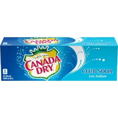 Canada Dry Club Soda  12x355.0 ml, $0.18/100ml