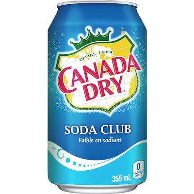 Canada Dry Soda club 12x355.0 ml, 0,20 $/100ml