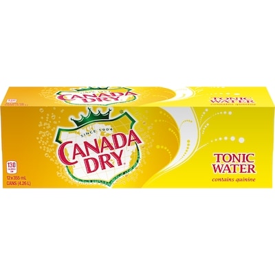Canada Dry Tonic Water  12x355.0 ml, $0.18/100ml