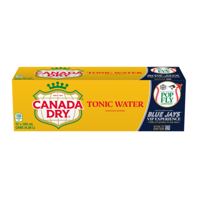 Canada Dry Tonic Water 12x355.0 ml, $0.20/100ml