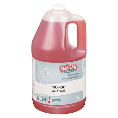 Mclean Slush Concentrate, Orange 4 l, $0.67/100ml