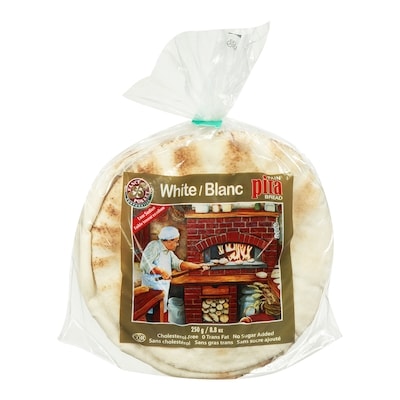 Fancy Pokket White Pita, Small 250 g, $1.32/100g