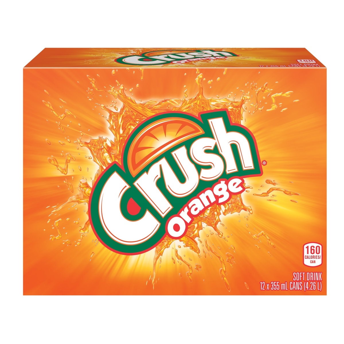 Crush Orange Soft Drink