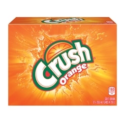 Crush Orange Soft Drink 12x355.0 ml, $0.20/100ml