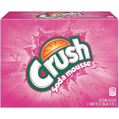 Crush Crush Soda Mousse 12x355.0 ml, 0,19 $/100ml