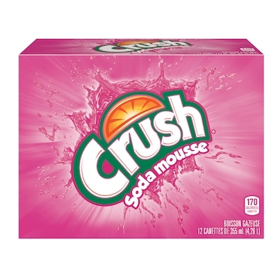 Crush Crush Soda Mousse 12x355.0 ml, 0,21 $/100ml