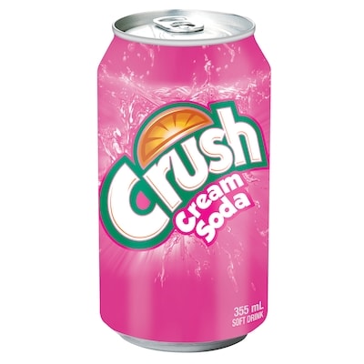 Crush Soda à la crème Boisson gazeuse 12x355.0 ml, 0,19 $/100ml