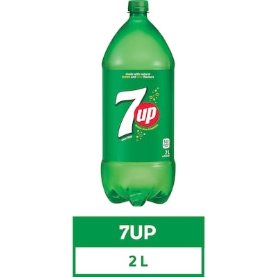 7Up Soda       2 l, $0.08/100ml