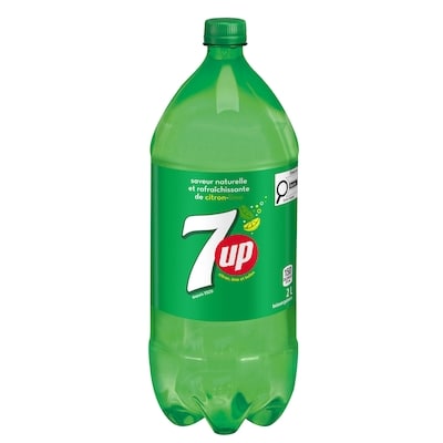 7 UP Boissons aromatisées Citron Lime 2 l, 0,21 $/100ml