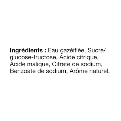 Boisson gazeuse citron-lime