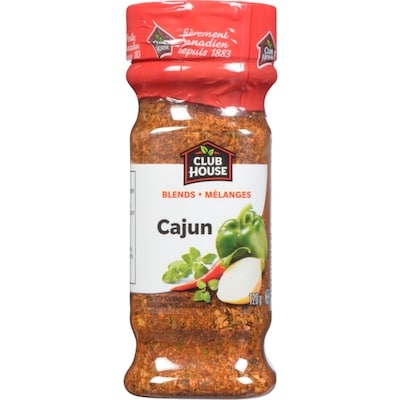 Club House Cajun, Gluten-Free One Step Seasoning Signature Blends 120 g, $7.49/100g