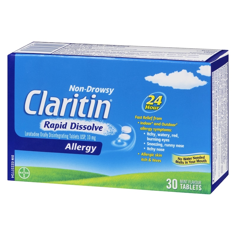 Rapid Dissolve Allergy Medicine, 24-Hour Non-Drowsy Relief