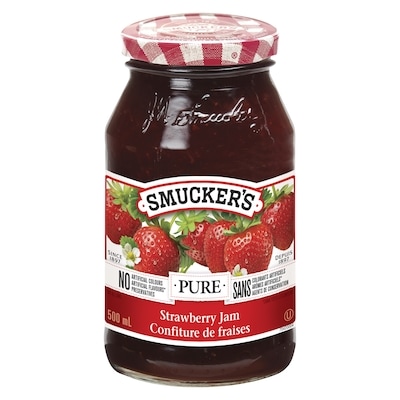 Smucker’s Confiture Fraises 500 ml, 1,40 $/100ml