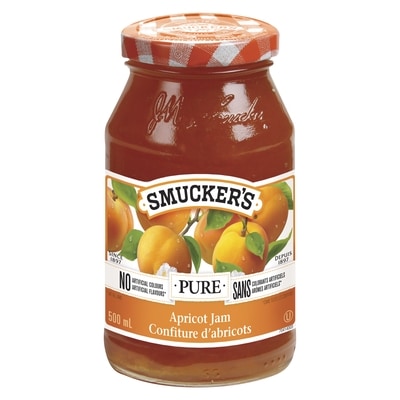 Smuckers Pure Apricot Jam 500 ml, $1.10/100ml
