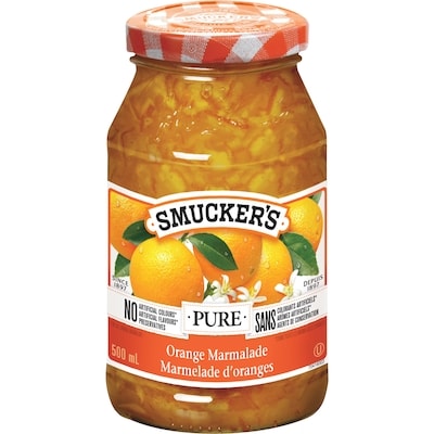Smucker’s Pure marmelade d'oranges 500 ml, 1,40 $/100ml