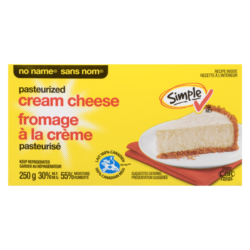 Pasteurized Cream Cheese