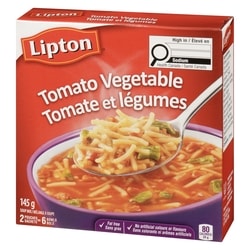 Lipton Classic Soup Tomato Vegetable Dry Soup Mix, No Artificial