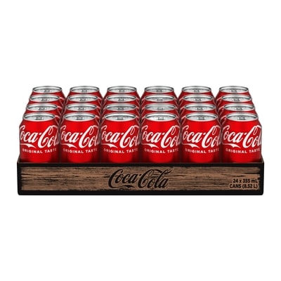Coca-Cola Cola Cans 24x355.0 ml, $0.19/100ml