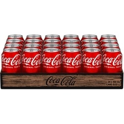 Coca-Cola Cola Cans 24x355.0 ml, $0.16/100ml