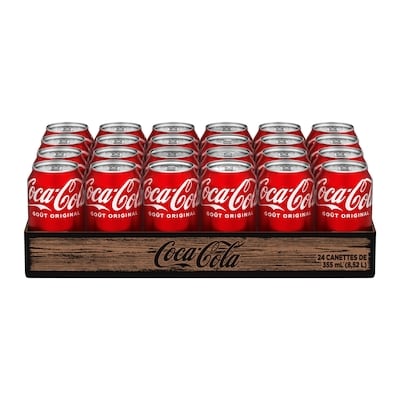 Coca-Cola Cola Cannettes 24x355.0 ml, 0,15 $/100ml