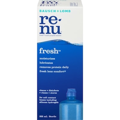 Bausch+Lomb Renu Solution Multi-Purpose 355 ml, $3.52/100ml