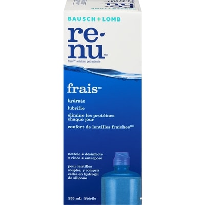 Bausch & Lomb Solution polyvalente Renu frais 355 ml, 3,52 $/100ml