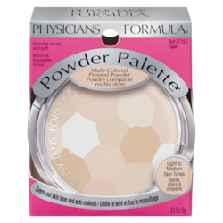Formula Powder Palette Multi-Colored Pressed Powder Buff