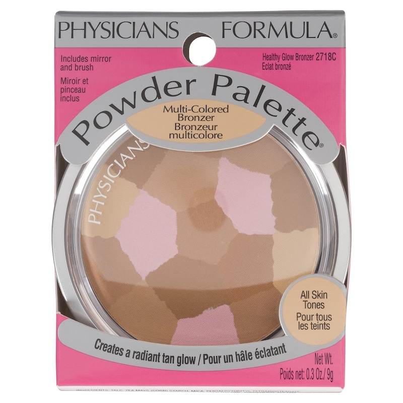 Powder Palette Multi-Colored Bronzer Healthy Glow Bronzer
