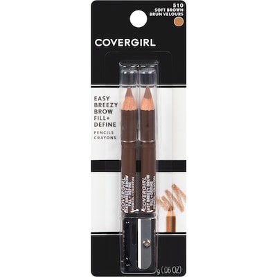 Cover Girl Easy Breezy Brow Pencils 510 Soft Brown 1.7 g, $5.58/1ea