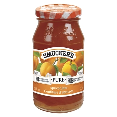 Smuckers Pure Apricot Jam 250 ml, $2.00/100ml