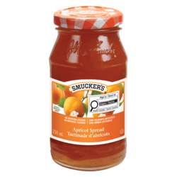 Smuckers Pure Apricot Jam 250 ml, $2.00/100ml
