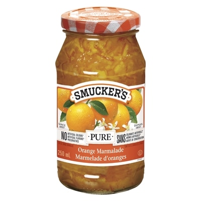 Smucker’s Pure marmelade d'oranges 250 ml, 1,80 $/100ml