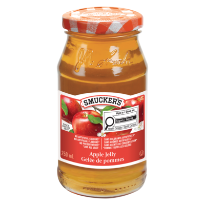 Smuckers Pure Apple Jelly 250 ml, $1.80/100ml