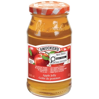 Smucker’s Pure gelée de pommes 250 ml, 2,40 $/100ml