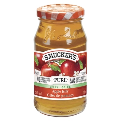 Smucker’s Pure gelée de pommes 250 ml, 2,20 $/100ml