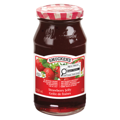 Smuckers Pure Strawberry Jelly 250 ml, $1.92/100ml