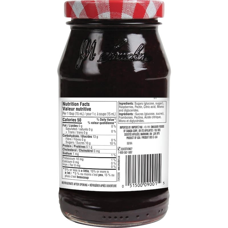 Pure Seedless Raspberry Jam