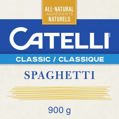 Catelli Pâtes Classiques, Spaghetti 900 g, 0,61 $/100g