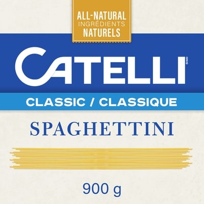 Catelli Pâtes Classiques, Spaghettini 900 g, 0,61 $/100g