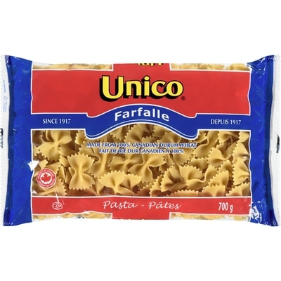 Unico Farfalle 700 g, $0.47/100g