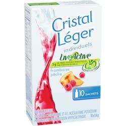 Crystal Light Singles, Raspberry Peach - 54 g | Loblaws