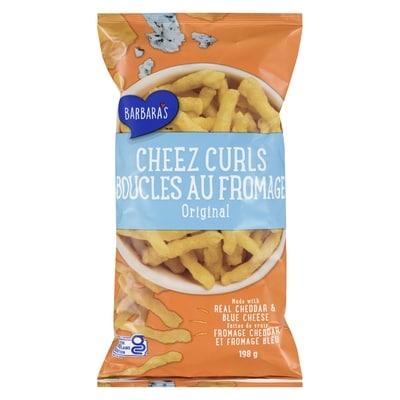 Barbaras Bakery Cheese Curls, Original 198 g, $2.17/100g