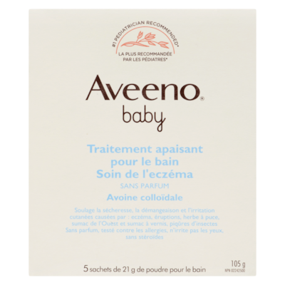 Traitement apaisant pour le bain de bébé